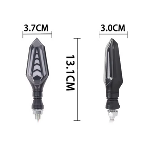 ไฟเลี้ยว LED สำหรับรถจักรยานยนต์ TCYATO ไฟเลี้ยวแบบไหล LED สำหรับรถจักรยานยนต์ - Product Image 2