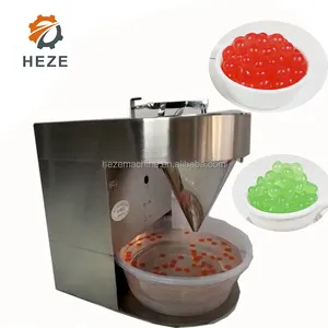 Bubble Tea Pearls Molding Production Line Automatic Universal Popping Boba Jelly Ball Depositing Making Machine