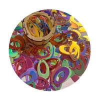 Paillettes en forme de goutte de haute qualité, colorées, 13x22 mm, pour robe de danseuse, jupe, couture de vêtements, bricolage