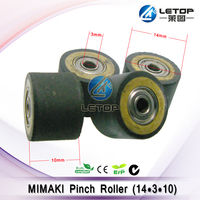 Rodillo de Presión de Vinilo LETOP para Mimaki CG-60 CG-130 CJV30 CJV150, Rodillo de Empuje de Papel de Goma