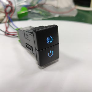 Interruptor de doble botón para Toyota Camry Corolla Prius Highlander, interruptor combinado de luz antiniebla Cd 2113, actualización de reequipamiento - Product Image 2