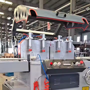 Scie de découpe automatique à tête unique motorisée 2,2 kW 380 V, largeur de coupe 200-300 mm, pour profilés aluminium, réglable de 30 à 150 mm - Product Image 5