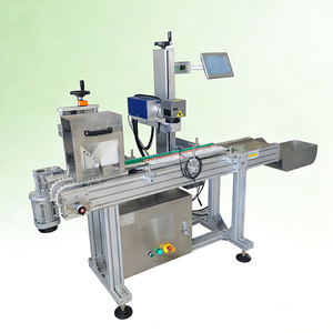 Machine de marquage laser pour l'alimentation et le positionnement automatiques des crayons à sourcils, équipement de codage de date et de lot par positionnement rotatif pour stylos cosmétiques PLT - Product Image 1