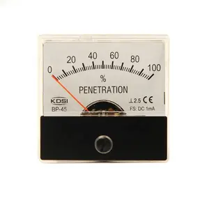 Amperímetro analógico dc BP-45, painel de alta qualidade dc1ma 100%, amperímetro analógico