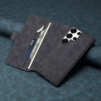 Étui portefeuille magnétique détachable 2-en-1 Denior avec support de téléphone pour la série S25/S24, modèle Ins Style B06 en PU
