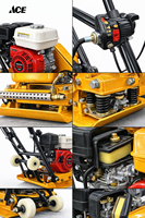 Compacteur à plaque ACE C6O-120 Honda, moteur essence/diesel en option, 5,0-6,0 CV, plaque 530x350mm, longue durée de vie