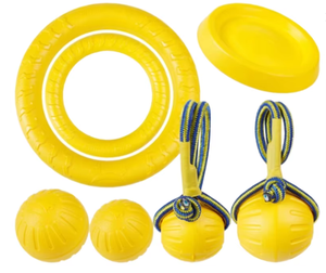 Tự Nhiên EVA Nổi Bóng Trên Dây Con Chó Đồ Chơi Kéo Các Chiến Tranh Pet Đào Tạo Con Chó Đồ Chơi - Product Image 1