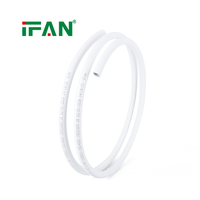 Tuyau IFAN blanc multicouche PERT-AL-PERT 16-32 mm avec barrière à l'oxygène pour système de chauffage par le sol, tuyau PEX