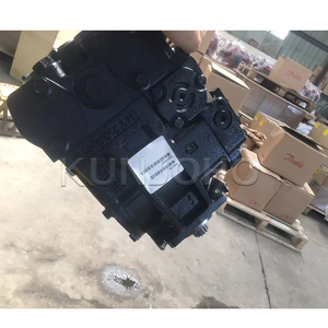 ปั๊มไฮดรอลิกแบบลูกสูบ Dan-foss 90R 90R055 90R130 90R100 80001810 90-R-100-KN-5-CD-60-D-4-F1-L-03-GBA-35-35-28  KVEBA 1007 - Product Image 1