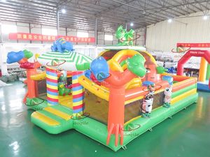 Château gonflable de qualité commerciale avec toboggan - Château de saut extérieur résistant et imperméable pour les anniversaires d'enfants à <span class=keywords><strong>louer</strong></span> - Product Image 4