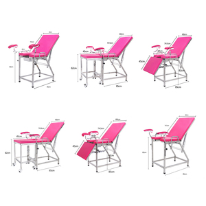 Table d'examen clinique, <span class=keywords><strong>fauteuil</strong></span> gynécologique, table d'accouchement, chaise <span class=keywords><strong>de</strong></span> gynécologue – Prix <span class=keywords><strong>de</strong></span> gros usine - Product Image 2