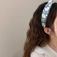 Nouveau bandeau de fleurs brodées de style chinois pour les filles bandeau noué en organza brodé de style ethnique gracieux