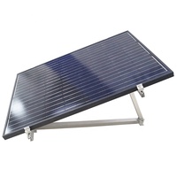 Support de montage PV AL6005-T5+SUS304, barre de fixation inclinable, composants de fixation triangulaires en aluminium, certifié ISO/CE