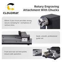 Axe rotatif Chuck Cloudray 2/3 phases pour machine laser