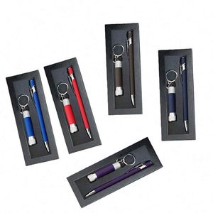 Custom Logo Pen Gift Set With Premium <b>Led</b> <b>Flashlight</b> Keychain and Touchscreen Stylus Pen for Promotion - Product Image 1