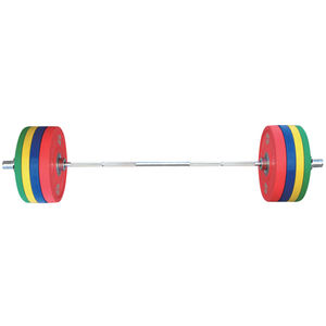 Di alta qualità bilanciere colorato regolabile in gomma di sollevamento pesi pompa Set Fitness corpo bilanciere per la casa palestra attrezzature - Product Image 4