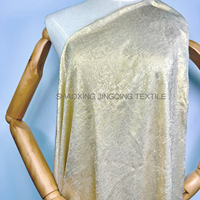 Tissu en velours satiné anti-boulochage 100 % polyester imprimé brillant pour robes de soirée, vêtements de scène pour filles, doublures et sacs