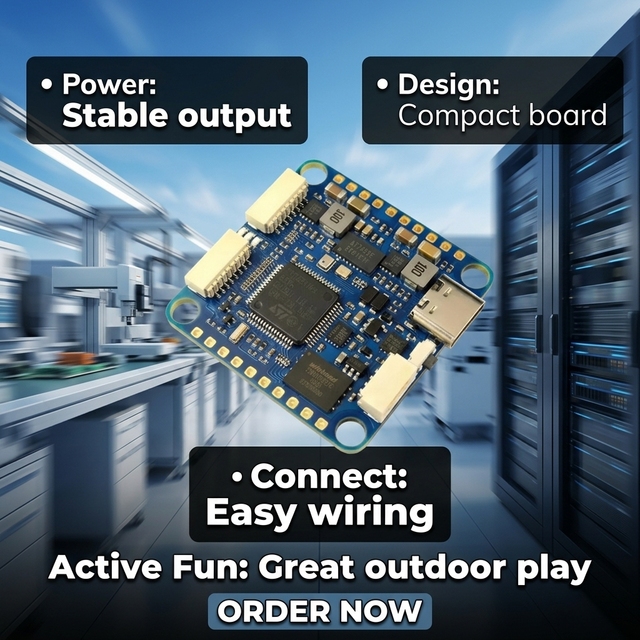 MATEK H7A3 SLIM Flight Controller STM32H7A3 128MB Blackbox Dual BEC CAN Bus AT7456E OSD FPV Drones Accessories Toys DIY