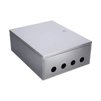 JXF-304-9 petite boîte de Base de panneau de commande de distribution d'énergie électronique fixée au mur d'acier inoxydable pour l'équipement