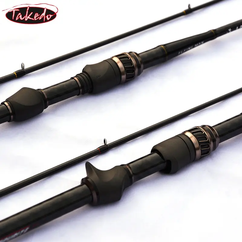 TAKEDO 602XUL Ultra Light Rock Fishing Casting Rod Kr Guides System Sensitive Tabular Tip Spinning Rods With Fuji Reel Seat