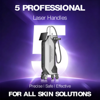 Mesin Laser Picosecond Honeycomb 532nm 1064nm Kelas Medis Berdaya Tinggi untuk Penghapusan Tato, Pilihan Distributor Klinik