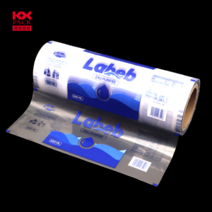 Film de sachet d'eau en rotogravure, film plastique LDPE, rouleau de film de sachet pour l'eau - Product Image 2