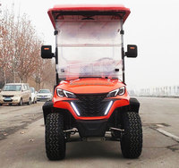 Voiturette de golf électrique 3-4 places avec moteur AC 5KW, buggy utilitaire personnalisé ODM d'usine