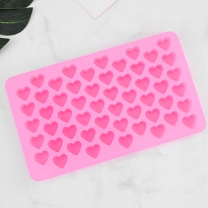 Silicone Heart Shape Baking Cake Mousses Mold Digital <strong>Chocolate</strong> Mold Hammer Set for <strong>Valentine</strong> - Product Image 6