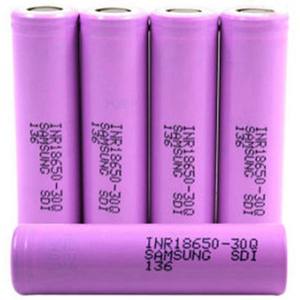 بطارية ليثيوم أيون 18650 3.7 فولت 3000 مللي أمبير ساعة خلية شمسية سامسونج 18650 30q 15 أمبير أصلية لسكوتر ودراجة كهربائية - Product Image 3