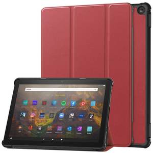 Étui de protection en cuir PU de qualité supérieure <span class=keywords><strong>pour</strong></span> <span class=keywords><strong>tablette</strong></span> Amazo Fire HD <span class=keywords><strong>10</strong></span> 2023 <span class=keywords><strong>10</strong></span>,1 <span class=keywords><strong>pouces</strong></span>, avec fonction de mise en veille/réveil automatique et fermeture magnétique - Product Image 1