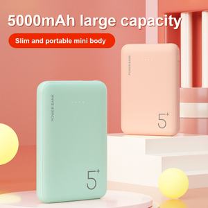 Chargeur de batterie portable avec logo personnalisé, 5000 mAh, charge rapide avec batterie Li-polymère pour téléphone portable, petite taille - Product Image 2
