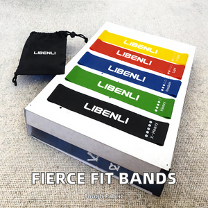 Gelang resistensi latihan kebugaran lateks Logo kustom seram grosir <span class=keywords><strong>loop</strong></span> latihan - Product Image 2