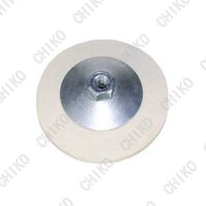 Kom Vorm Wol Adrasive Gereedschap Spiegel Polijsten Hoek Slijper Vilt Schijf Metalen Rugplaat Wol Slijpschijf - Product Image 4