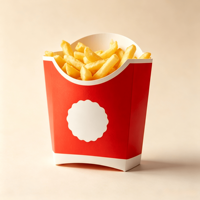 Boîte à frites en papier personnalisée avec logo, boîte à hamburger jetable à clapet, sac de livraison rapide pour restaurant