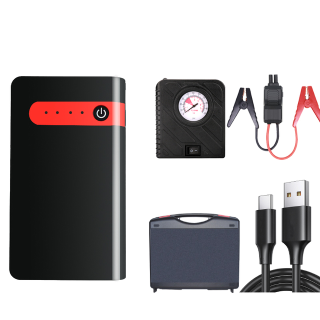 Factory Direct RTS Sale Car Jump Starter Power Bank Portable Storage Battery Car Jump Starter 12V