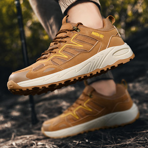 Zapatos de Montañismo para Hombre, Primavera-Otoño, <span class=keywords><strong>Botas</strong></span> de Senderismo, Trekking, Excursionismo, Trail Running, con Cordones, Malla Transpirable, Suaves - Product Image 2