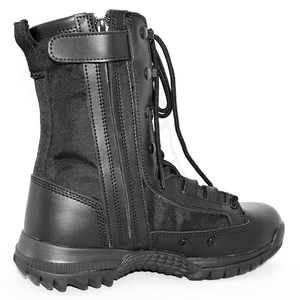 Chaussures de randonnée tactiques imperméables en cuir noir antidérapantes pour hommes, prix d'usine en gros, vente chaude - Product Image 2