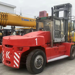 Chariot élévateur diesel d'occasion 16 tonnes TCM Kalmar FD160 d'origine Japon, capacité de levage lourde, longueur de fourche 1500 mm, garantie 6 mois, déplacement latéral - Product Image 1