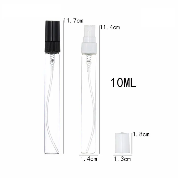 2ml 3ml 5ml 10ml detaylandırma sprey küçük örnek Tester şişeleri seyahat parfüm şişesi doldurulabilir