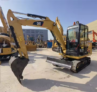 Mini-excavatrice d'occasion Japan Cat 305.5E2, poids 5,5 tonnes et capacité de godet 0,22 m³
