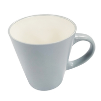 Modernqiu 사용자 정의 13 OZ/370ml 사진 승화를위한 손잡이와 친환경 미니멀리스트 디자인 세라믹 머그 경품 도매