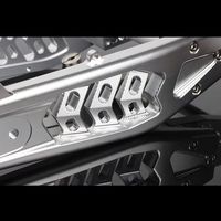 Support pour le moteur de roue arrière du vélo électrique, la fourche arrière et l'essieu arrière