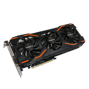 Carte graphique de jeu <span class=keywords><strong>GIGABYTE</strong></span> GeForce <span class=keywords><strong>GTX</strong></span> <span class=keywords><strong>1080</strong></span> D5X 8G d'occasion avec 8 Go de mémoire GDDR5X 256 bits pour ordinateur de bureau - Product Image 3