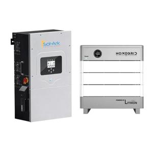 Sistema de Energía Solar para el Hogar S OL-A RK 12K+, Híbrido Conectado/Desconectado a la Red, Banco de Baterías LiFePO4, Refrigeración por Aire, Protección IP65 - Product Image 4