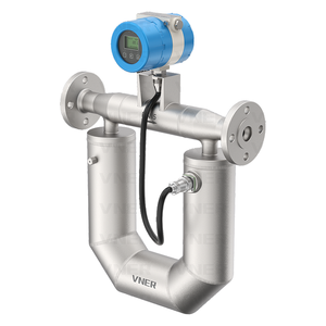 Sensor de Fluxo de Massa <span class=keywords><strong>Coriolis</strong></span> Personalizável da Série VNER KSMF, Flange em Aço Inoxidável SS304, Precisão de +/-0,2% para Líquidos/Gases Liquefaídos - Product Image 1