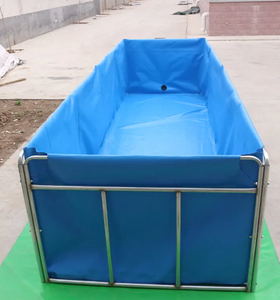 Aquaculture extérieure personnalisée grande bâche carrée en plastique pvc pour l'agriculture aquarium avec pompe à air à oxygène pour aquarium - Product Image 4