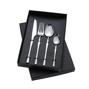 Promotion Advertising Promotion Knife Fork and Spoon Tableware Western Simple Knife Fork and Spoon Gift Box 4 Piece Sets