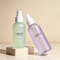 Vente en gros de flacons pulvérisateurs pour animaux de compagnie de 100//150/200 ml, flacons pulvérisateurs en plastique avec pulvérisateur à fine brume, emballages cosmétiques