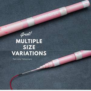 DK OEM ODM Supply Fast Action <b>Stick</b> High Sensitivity Carbon Fiber Freshwater Shrimp Pole ultra Light Adjustable Fishing Rods - Product Image 6