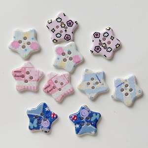 Nuevos Botones Decorativos con Forma de Estrella para Manualidades, Accesorios para Ropa, Zapatos, <span class=keywords><strong>Calcetines</strong></span>, Decoración de Fundas de Teléfono, Adornos para <span class=keywords><strong>Crocs</strong></span>, Botones para Manualidades, Venta al por Mayor - Product Image 3